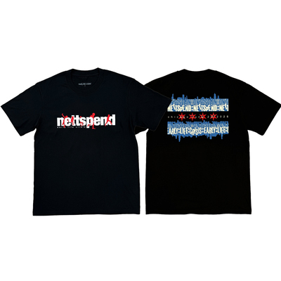 NETTSPEND 2025 EARLY LIFE CRISIS MERCH 巡演限定短袖T恤