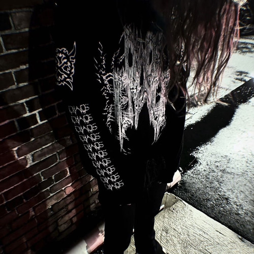 ken carson a great chaos tourlong sleeve tee actual hate长袖