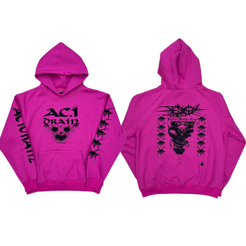 Drain Gang ACID RAIN MARTYR TOUR BLADEE HOODIE连帽卫衣