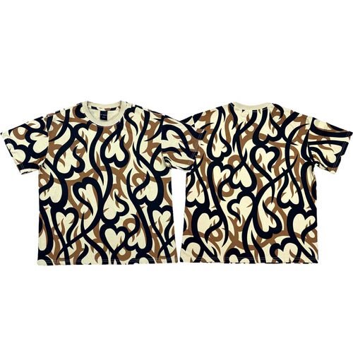 Number Nine AW04 Tribal Heart Camo tee 荆棘迷彩短袖