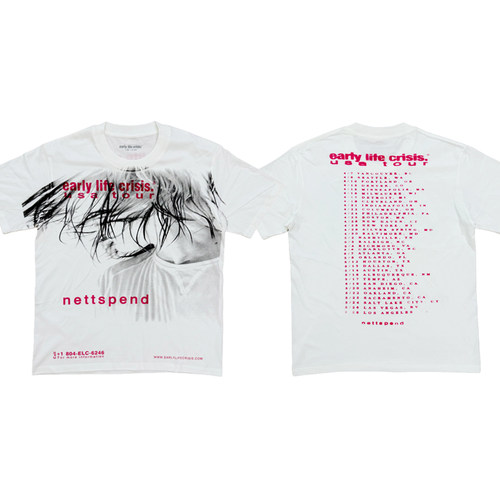 Nettspend USA Tour Merch Tee会场限定专辑印花短袖T恤
