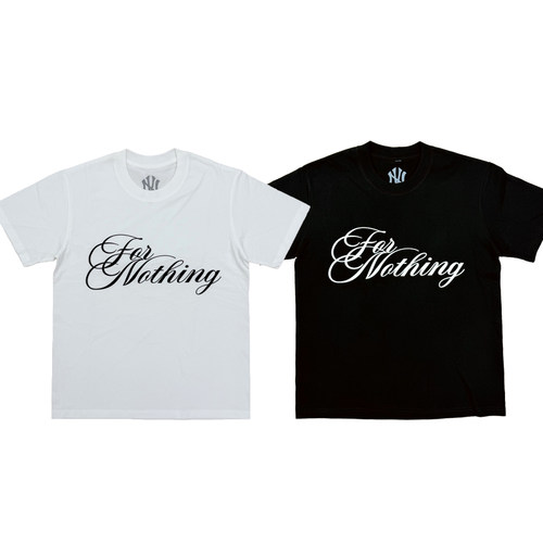 kk11 Nine vicious For noting NV tee 标语印花短袖T恤