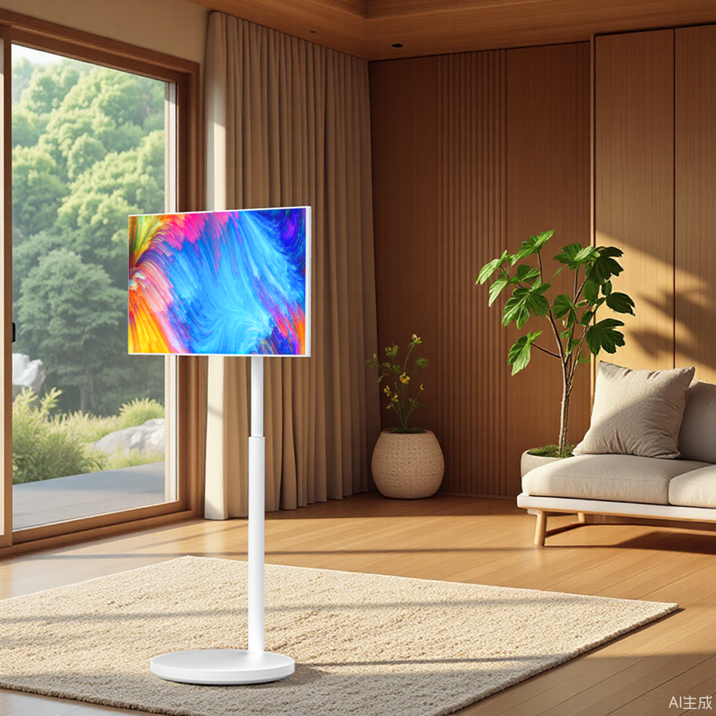 直播大屏触摸健身唱歌网课