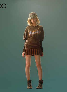 【明星同款】Anomalies Department百褶裙短女新品FIFTYFIFTY组合