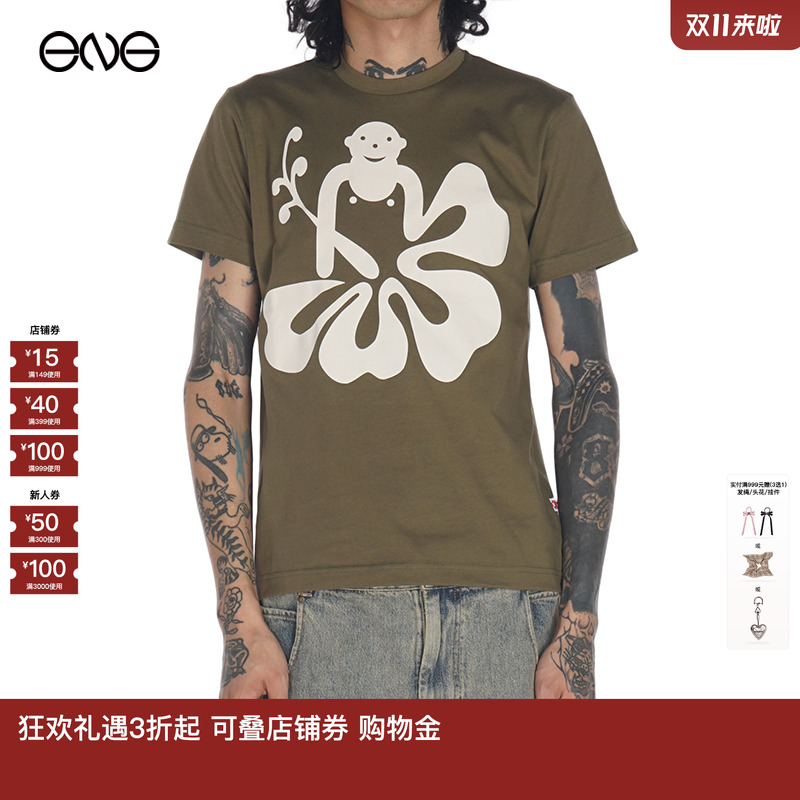 【ENG】Walter Van Beirendonck Hawaii短袖T恤 春