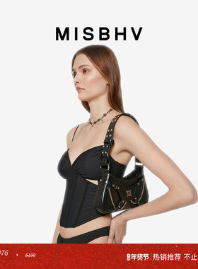 【ENG】MISBHV CRACKED LEATHER FETISH 肩包25 x 13 x 4