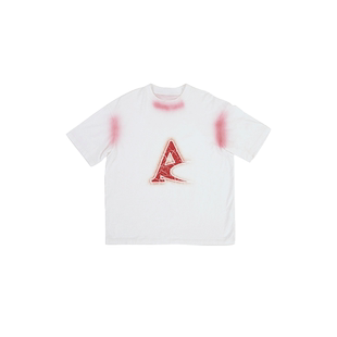 【明星同款】Anomalies Department 做旧短袖T恤 郭殿甲杨和苏