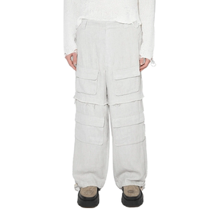 【断码特惠】MISBHV 亚麻工装裤