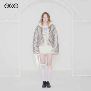 【虞书欣明星同款】Effet de Soleil 双面穿羽绒外套女装