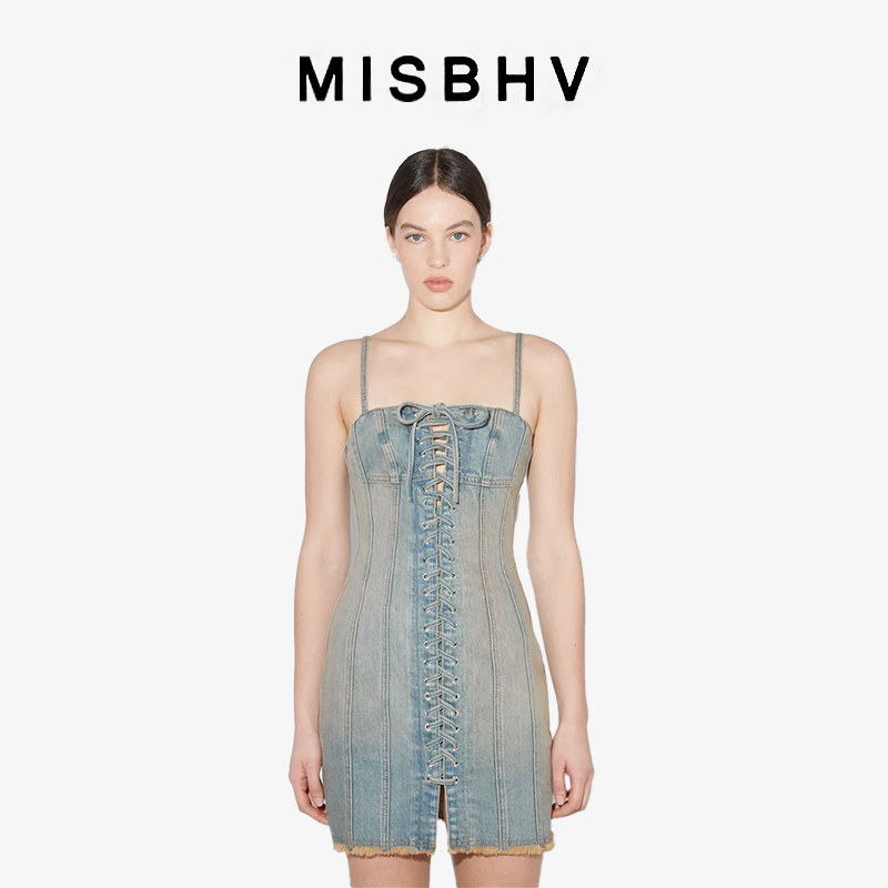 【宋茜明星同款】 MISBHV MINI吊带连衣裙女