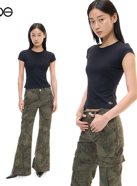 【ENG】2000 ARCHIVES CONTOUR 短袖T恤上衣女装 淡人穿搭