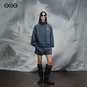 26春 Department老钱风运动套头卫衣外套女新品 ENG Anomalies