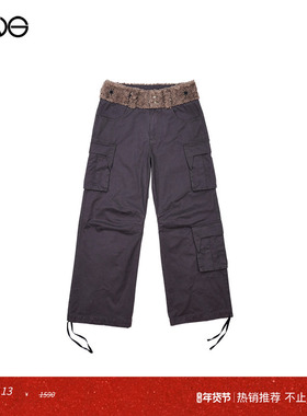 【ENG】Anomalies department 多口袋拼接工装休闲长裤  秋冬