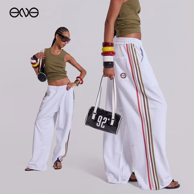 【ENG】JADED LONDON 侧条纹直筒休闲长裤女装 新品25秋