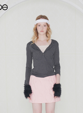 【ENG】Effet de Soleil 蕾丝拼接假两件长袖T恤上衣女装新品25秋