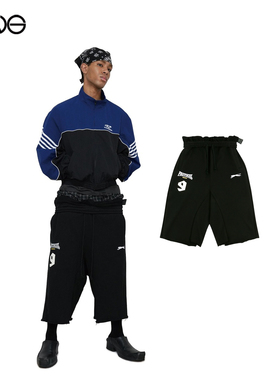 【ENG】Protocol Index 折叠腰头宽松休闲裤短裤男装新品25秋