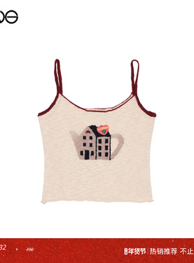 【明星同款】Effet de Soleil针织吊带背心上衣女新品TripleS组合