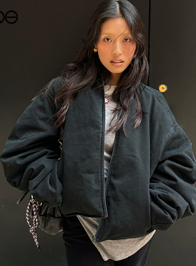 【蔡徐坤明星同款】ENG exclusive GREG ROSS帆布羽绒夹克外套