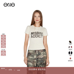 ADDICT MISBHV BABY 短袖 秋冬 T恤 ENG