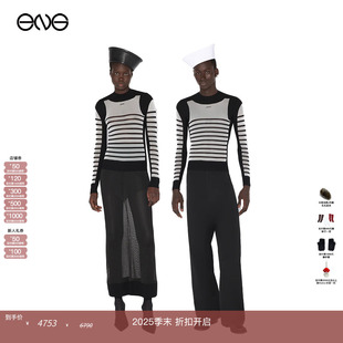 ENG 弹力双层长袖 Jean Gaultier T恤上衣 Paul