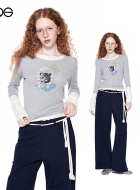 【热销补货】Effet de Soleil低腰直筒长裤卫裤女装百搭宽松休闲