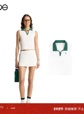 【ENG】Sporty & Rich British Sports系列女士老钱休闲Polo背心