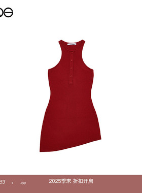 【热销补货】Effet de Soleil 工字背心裙修身无袖连衣裙  秋冬