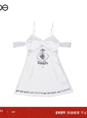 【ENG】2000 ARCHIVES 天使吊带连衣裙女装