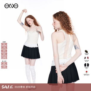 热销推荐 外穿内搭修身 Effet Soleil蕾丝吊带背心女装 上衣