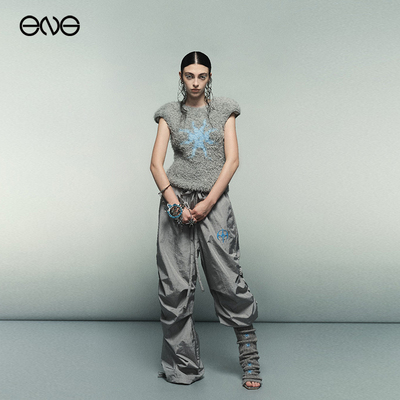 【ENG】Anomalies department 系带抽绳休闲裤工装长裤男女同款