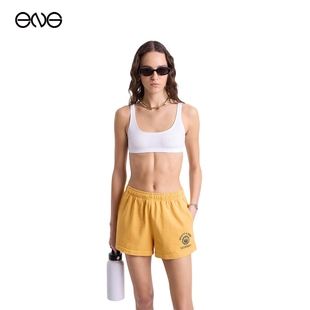 【ENG】Sporty & Rich California Emblem运动短裤女 新品25秋