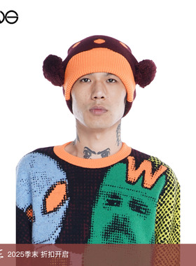 【ENG】Walter Van Beirendonck 保暖针织冷帽男女同款新品25冬