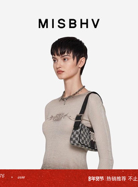 【ENG】MISBHV Monogram尼龙迷你单肩背包21 x 11 x 5.5 肩带46cm