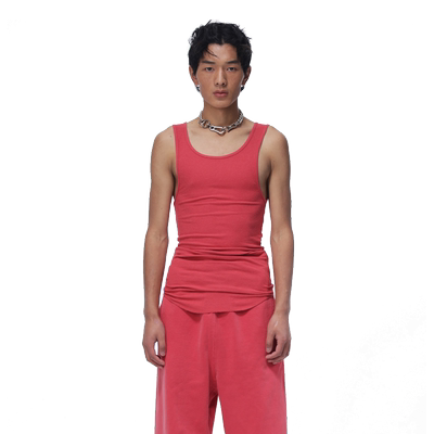 GREGROSS青春修身背心