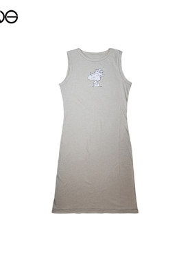 【ENG】VeniceW Crumple 无袖连衣长裙女装