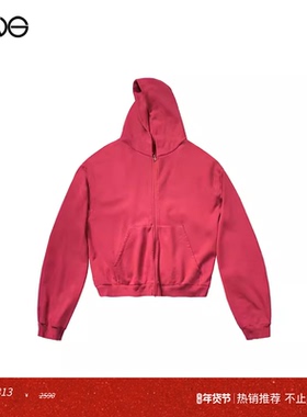 【明星同款】 GREG ROSS 休闲宽松连帽衫男女 白敬亭Gali