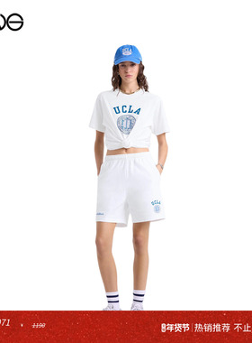 【ENG】Sporty & Rich UCLA Crest运动短裤裤子女装 新品25秋