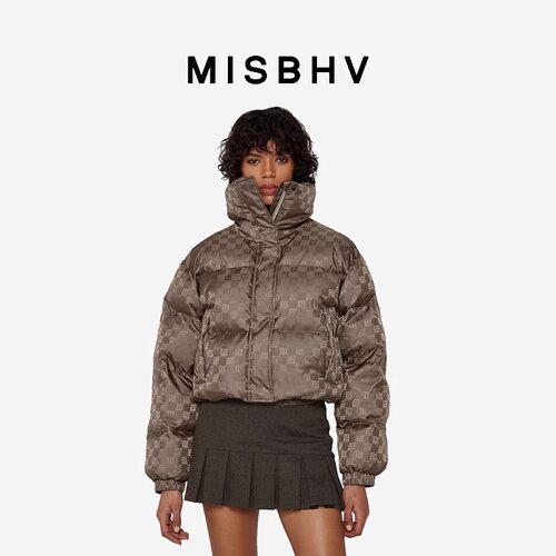 【ENG】MISBHV Monogram蓬松橄榄色经典棉服