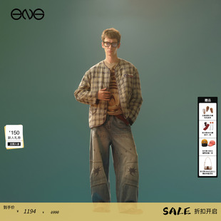 ENG 新品 Anomalies 星星格纹双面夹克外套男 25秋 Department