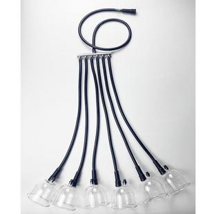 碧波家庭养生仪器配件长短软管dc震动线三通调压阀12个杯配件