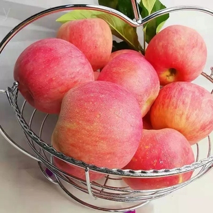 5斤苹果 新鲜脆甜烟台栖霞水果红富士当季 平果整箱