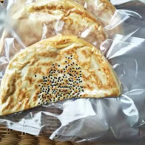 半圆饼子山西特产稷山月牙火烧饼运城油酥饼成品速食饼真空