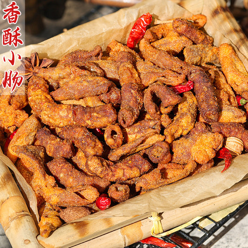 香酥小肠酥脆爽口肉香不腻解馋爽