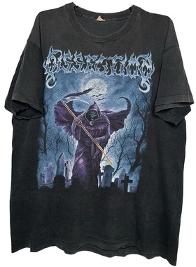 茂密有声工作室Vintage Dissection学院风潮牌宽松嘻哈短袖T恤