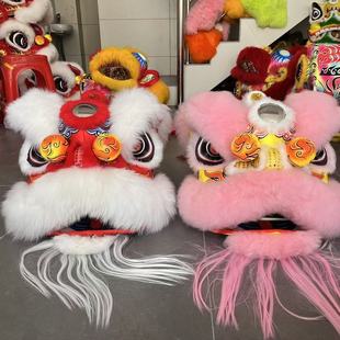 舞狮表演道具成人儿童泡沫舞狮服装单人国潮双人爆款新款轻巧整套