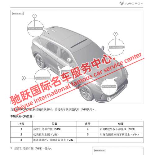 2021年款极狐阿尔法S 阿尔法T原厂维修手册电路图线路资料ARCFOX