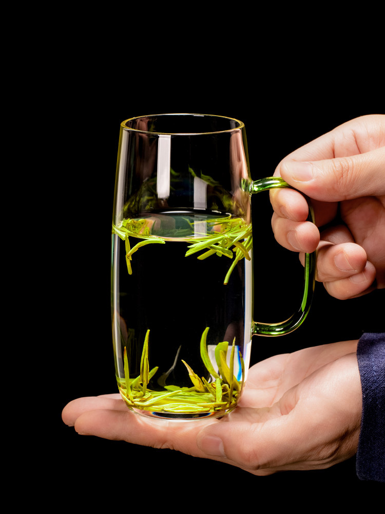 耐热玻璃绿茶杯，猴子专用高端茶杯，家庭办公茶杯，花茶杯，水杯