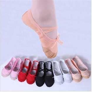 成人幼儿童舞蹈鞋软底芭蕾舞鞋女童猫爪鞋跳舞鞋帆布瑜伽鞋练功鞋