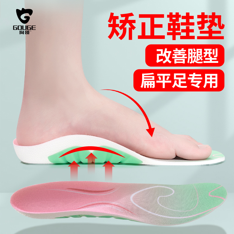 狗哥足弓支撑鞋垫poron减震