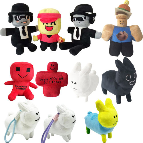 30cm Chance Forsaken游戏周边Roblox卡通毛绒玩具公仔玩偶娃娃